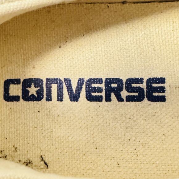 Converse All Star Shoes Womens 7.5 Beige Tan Canvas Shoreline Chucks Classic - Picture 9 of 11